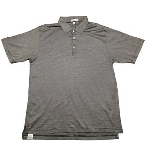 Peter Millar Gray Polo Shirt